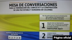 Sitio web oficial de la mesa de conversaciones del gobierno de Colombia y las Farc. 