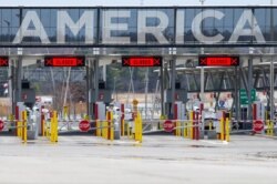 The U.S.-Canada border crossing is seen amid the coronavirus disease (COVID-19) outbreak in Lacolle, Quebec, Canada, April 17, 2020.