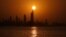 Coucher du soleil à Koweït City (Yasser al Zayyat/ AFP)