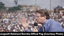 Libota ya evangeliste Reinhard Bonnke esakoli kufa na ye, 7 decembre 2019. (Facebook/Evangeslit Reinhard Bonnke-Offical Page)