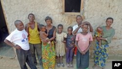 Villagers in Mutambara Peace Village, Burundi