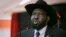 South Sudan's President Salva Kiir, seen in this May 3, 2018 file photo in Juba, has fired the governor and first deputy governor of the Bank of South Sudan without explanation.