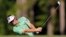 Brandt Snedeker hits on the 12th hole during the third round of the Masters golf tournament, Apr. 13, 2013, in Augusta, Ga. 