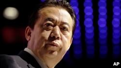 Ông Meng Hongwei.