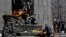 Polish President Andrzej Duda lays a wreath during state ceremonies in homage to the victims and fighters of the 1943 Warsaw Ghetto Uprising, on the 75th anniversary of the start of the revolt, in front of the Monument to the Warsaw Ghetto Heroes, in Wars