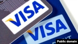 FILE - Visa Credit and Debit cards.