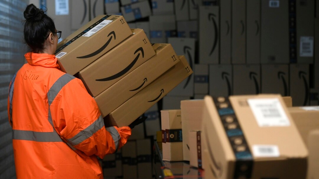 Distributivni centar kompanije Amazon (Foto: INA FASSBENDER / AFP)