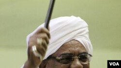 Presiden Sudan Omar Hasan al-Bashir (24/11).