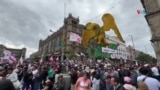 Mexicanos celebran la toma de posesión de Claudia Sheinbaum