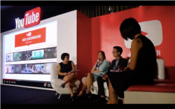 YouTube promoted its brand in Ho Chi Minh City with a panel with Vietnamese users.