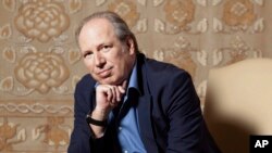 Composer Hans Zimmer poses for a portrait at the Montage Hotel in Beverly Hills, Calif., to promote the film "The Lion King," July 10, 2019. 