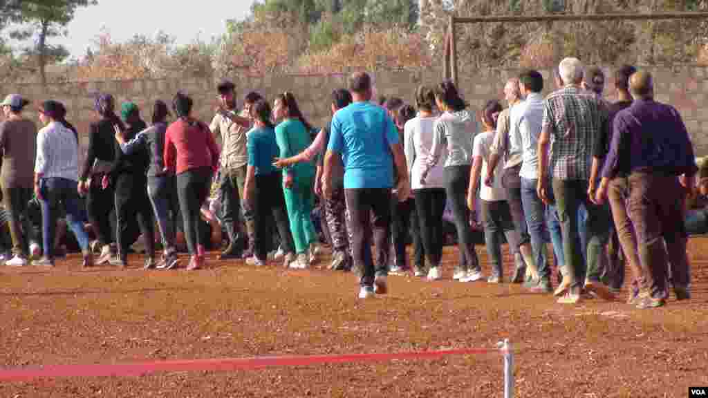 Roja Sporê li Kampa Penaberên Efrînê 