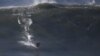 Brazilian Surfer Breaks Own Record for Big Wave Ride