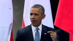 Barak Obama: Biz Polşada demokratiyanın qüdrətini görürük