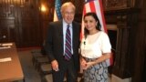 Lester Salamon JHUCCSS Navbahor Imamova VOA