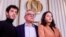 Press conference with the husband and children of this year's winner of the Nobel Peace Prize