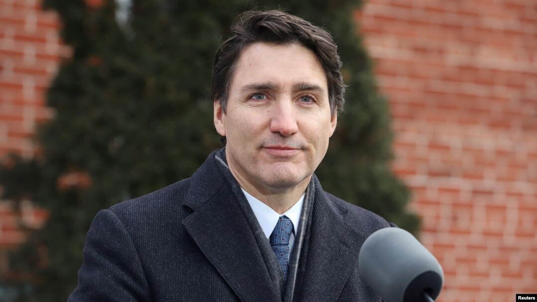 Justin Trudeau u momentu objave odluke o povlačenju sa funkcije stranačkog lidera i kanadskog premijera. (Foto: REUTERS/Patrick Doyle)