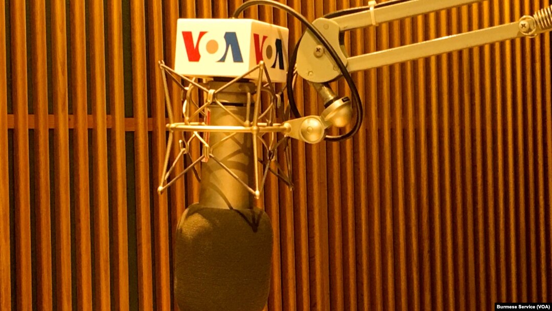 VOA microphone