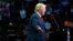Republican presidential candidate Donald Trump speaks during a campaign rally, Nov. 4, 2016, in Hershey, Pennsylvania.
