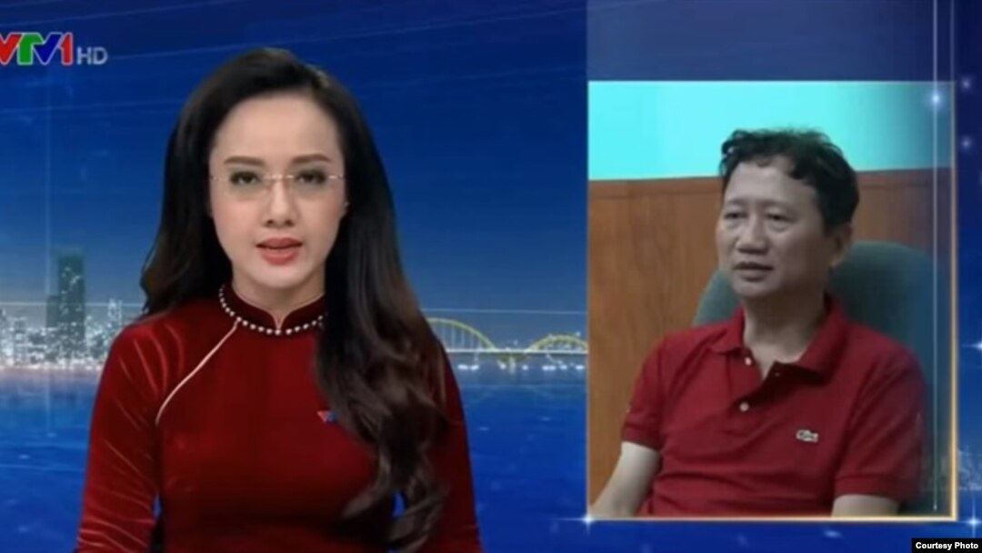 Bản tin thời sự của VTV lúc 19h ngày 3/8 cho thấy Trịnh Xuân Thanh nói lời "xin lỗi" và "quay về để đối diện với sự thật."