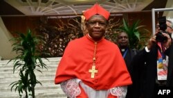 Le cardinal Fridolin Ambongo, archevêque de Kinshasa, le 5 octobre 2019. 