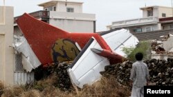 Olupina aviona Trans Azije koji se srušio na ostrvo Pengu 24. jula 2014. 