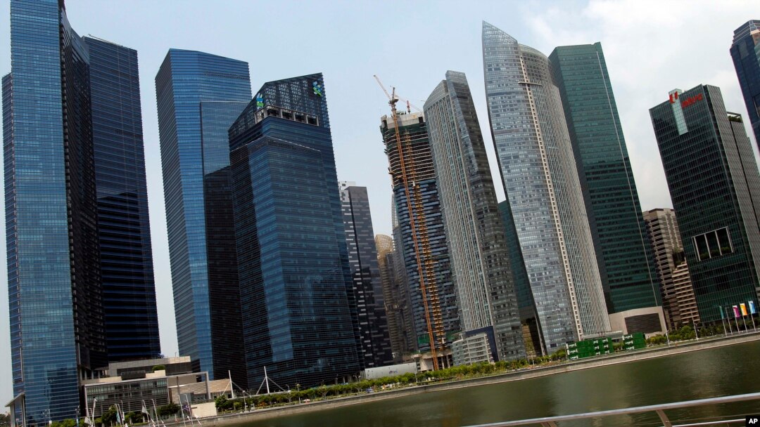 Distrik keuangan Singapura. (Foto: Dok)