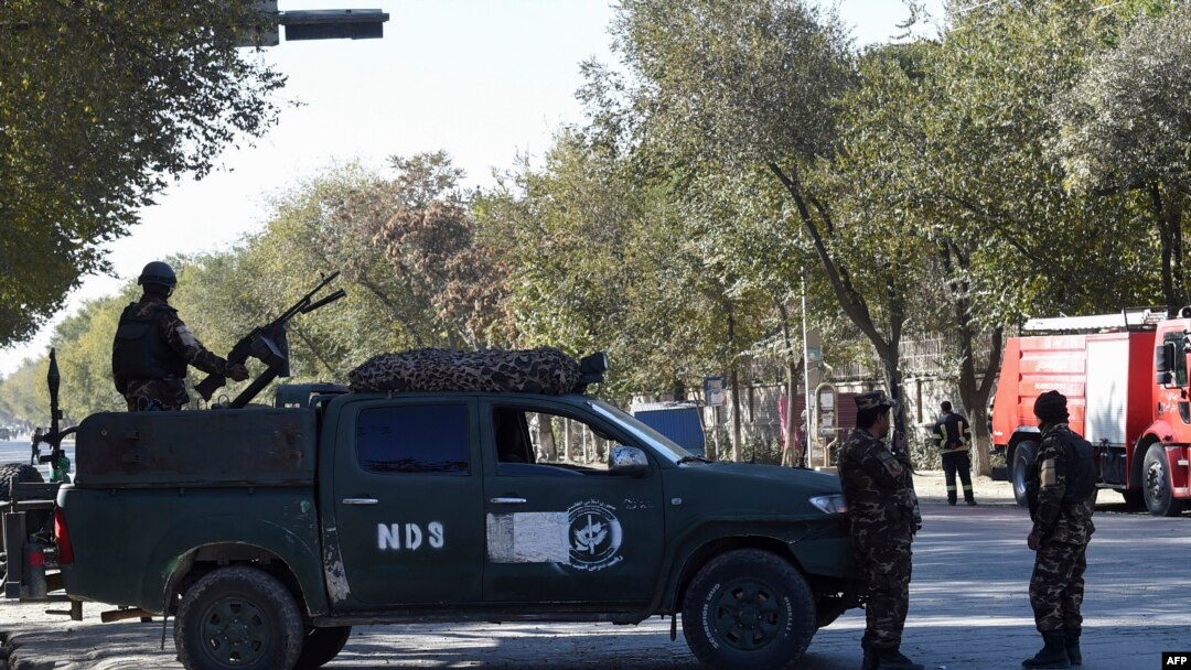 Polisi imbere ya kaminuza ya Kabul 