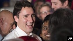 加拿大“自由党”主席贾斯汀·特鲁多