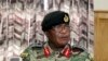 Zimbabwe's Army Commander, Constantino Chiwenga addresses a press conference in Harare, Nov. 13, 2017. The army commander Monday criticized the instability in the country’s ruling party caused by President Robert Mugabe who last week fired a vice presiden