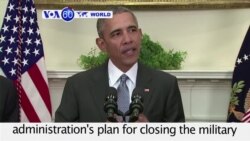 VOA60 World PM - Obama: Guantanamo Bay Prison Undermines National Security