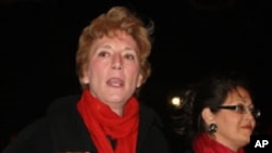 지난 1월 워싱턴 미.중 만찬이 열릴 당시, 탈북자 강제북송 중단 촉구 집회