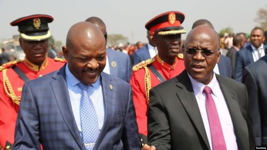 Abahisi Petero Nkurunziza na John Pombe Magufuli