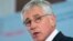 FILE - Defense Secretary Chuck Hagel.