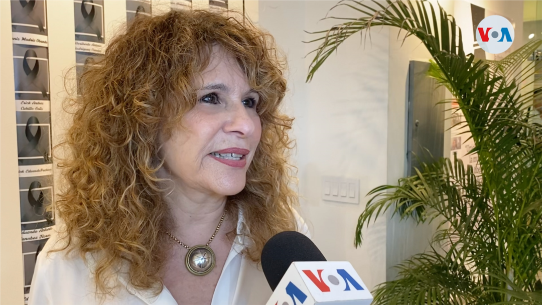 Poeta Gioconda Belli durante un evento en Managua, Nicaragua. [Foto: Houston Castillo Vado/VOA]