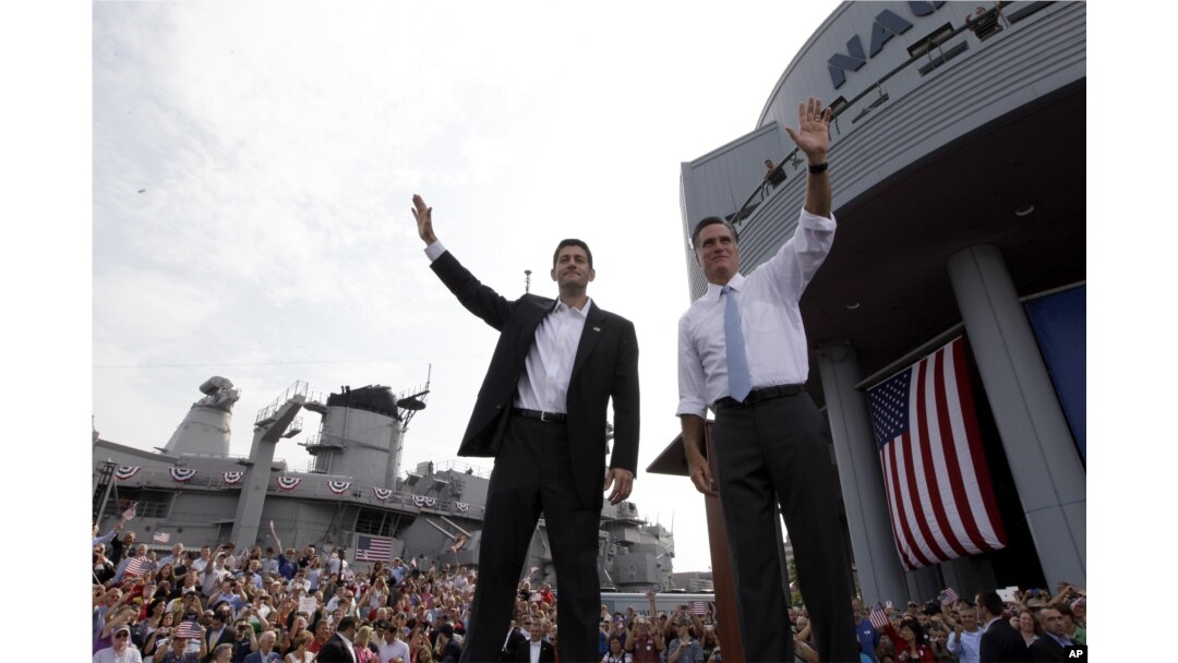 Romney Announces Ryan as VP Running Mate