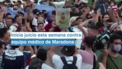 Inicia juicio esta semana contra equipo médico de Maradona