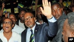 André Mba Obame, un des leaders de l'opposition gabonaise