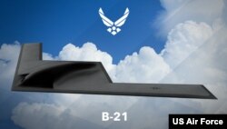 미군이 도입을 추진 중인 B-21 차세대 장거리전략폭격기 렌더링 이미지. 제공: US Air Force.