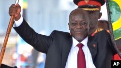 Le président John Magufuli lors de son investiture, Dar es Salam, Tanzanie, 5 novembre 2015.