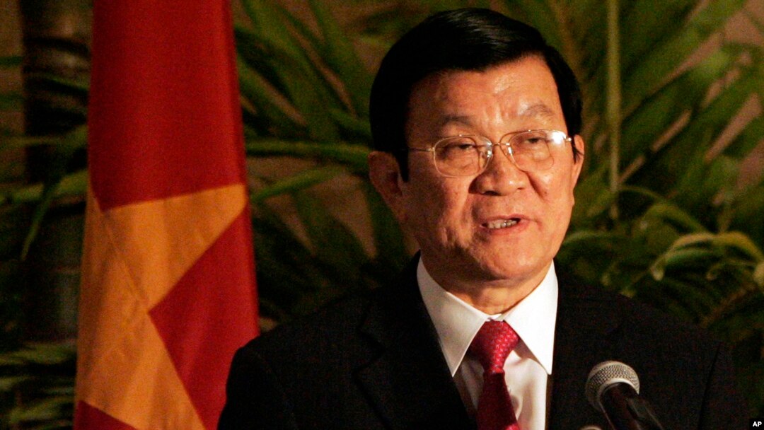 Chủ tịch nước Việt Nam Trương Tấn Sang.