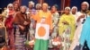 Women attend the Conference in Solidarity with the people of the Sahel in Niamey, Niger, Nov. 20, 2024.