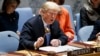 Trump Takes UN Security Council Gavel, Knocks Iran Further