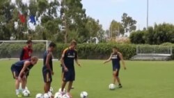 David Beckham Berlatih dengan Klub Lamanya LA Galaxy