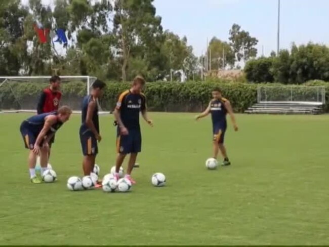 David Beckham Berlatih dengan Klub Lamanya LA Galaxy
