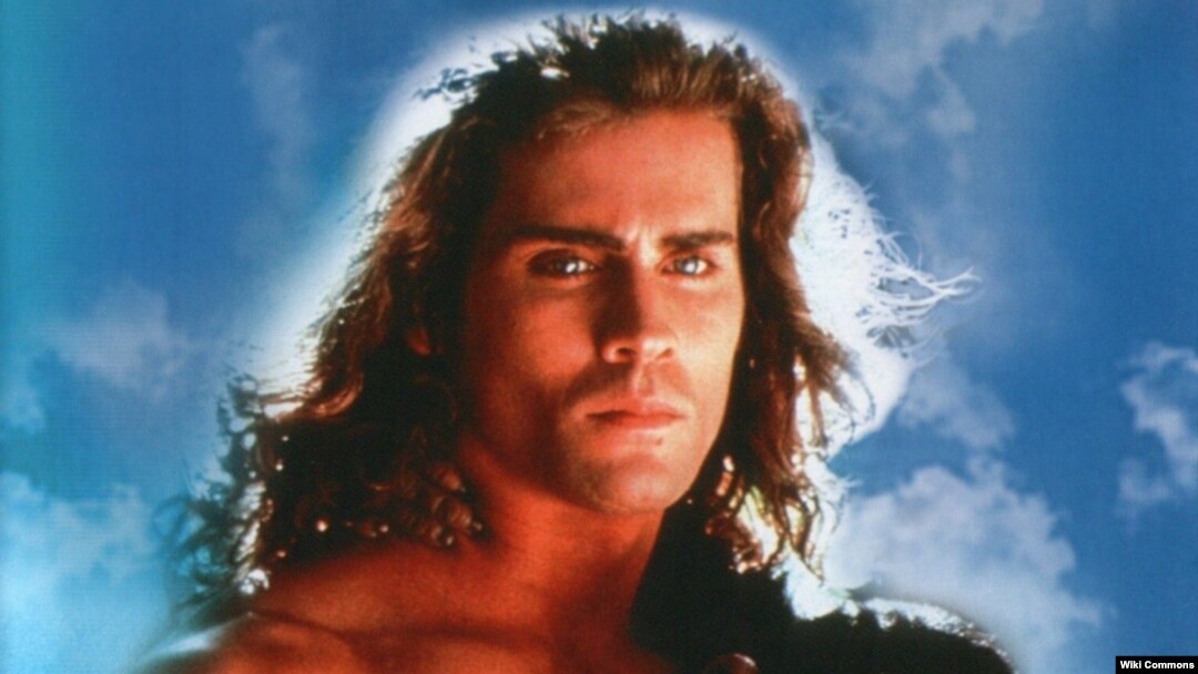 Actor Joe Lara, star of "Tarzan in Manhattan" television movie.