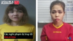 Chuẩn bị truy tố 2 nữ nghi phạm ám sát ông Kim Jong Nam (VOA60 châu Á)