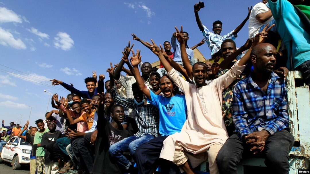 Abaturage bamagana ubutegetsi bwa gisirikare mu myigaragambyo i Khartoum muri Sudani