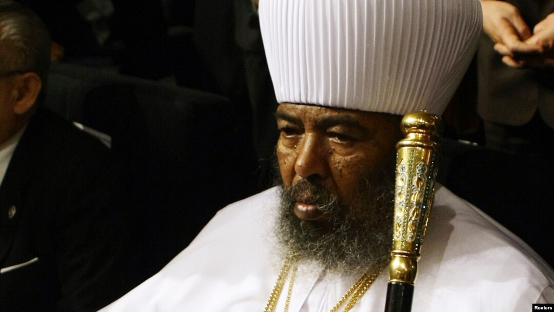 Ethiopian Orthodox Church patriarch Abune Paulos attends the opening ceremony of the first Forum of the Alliance of Civilizations in Madrid, January 15, 2008. 