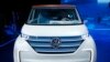 Volkswagen unveils the BUDD-e electric and connected car during a keynote address at CES International, Jan. 5, 2016, in Las Vegas.